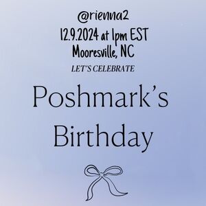 12.9.2024 1pm EST Poshmark's 13th Birthday Celebration